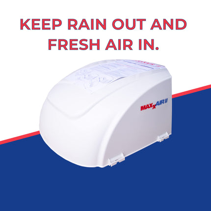MAXXAIR 00-933081 MAXXAIR II Vent Cover - White
