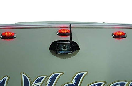 Furrion Vision S Wireless RV Backup Camera System with 7-Inch Monitor, 1 Rear Sharkfin Doorway Security, Infrared Night Vision, Wide-Angle View, Hi-Res, Waterproof - FOS07TASF