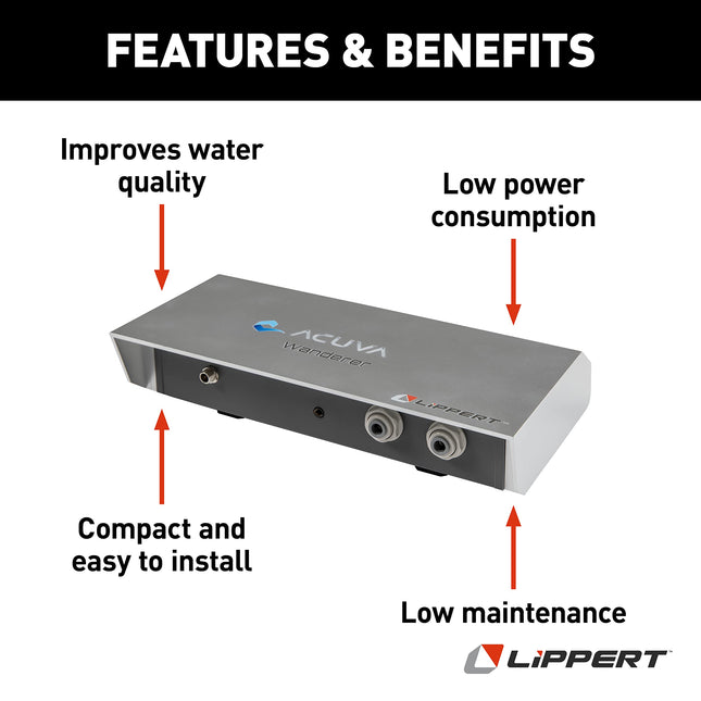 Lippert 2022071772: Acuva Wanderer 2.0 Rv Water Purifier