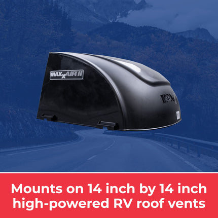 MAXXAIR 00-933082 MAXXAIR II Vent Cover - Black