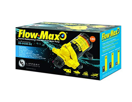 Flow Max 689052 3.3 GPM Self-Priming 12V Water Pump