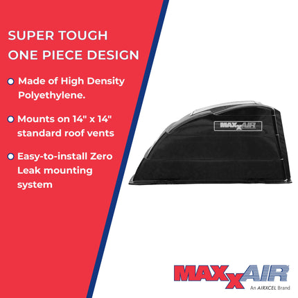 Maxxair 503.1504 (00-933069) Black Vent Cover