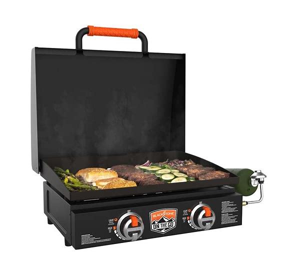 Blackstone 1968 On The Go Tabletop Griddle with Hood - 22"